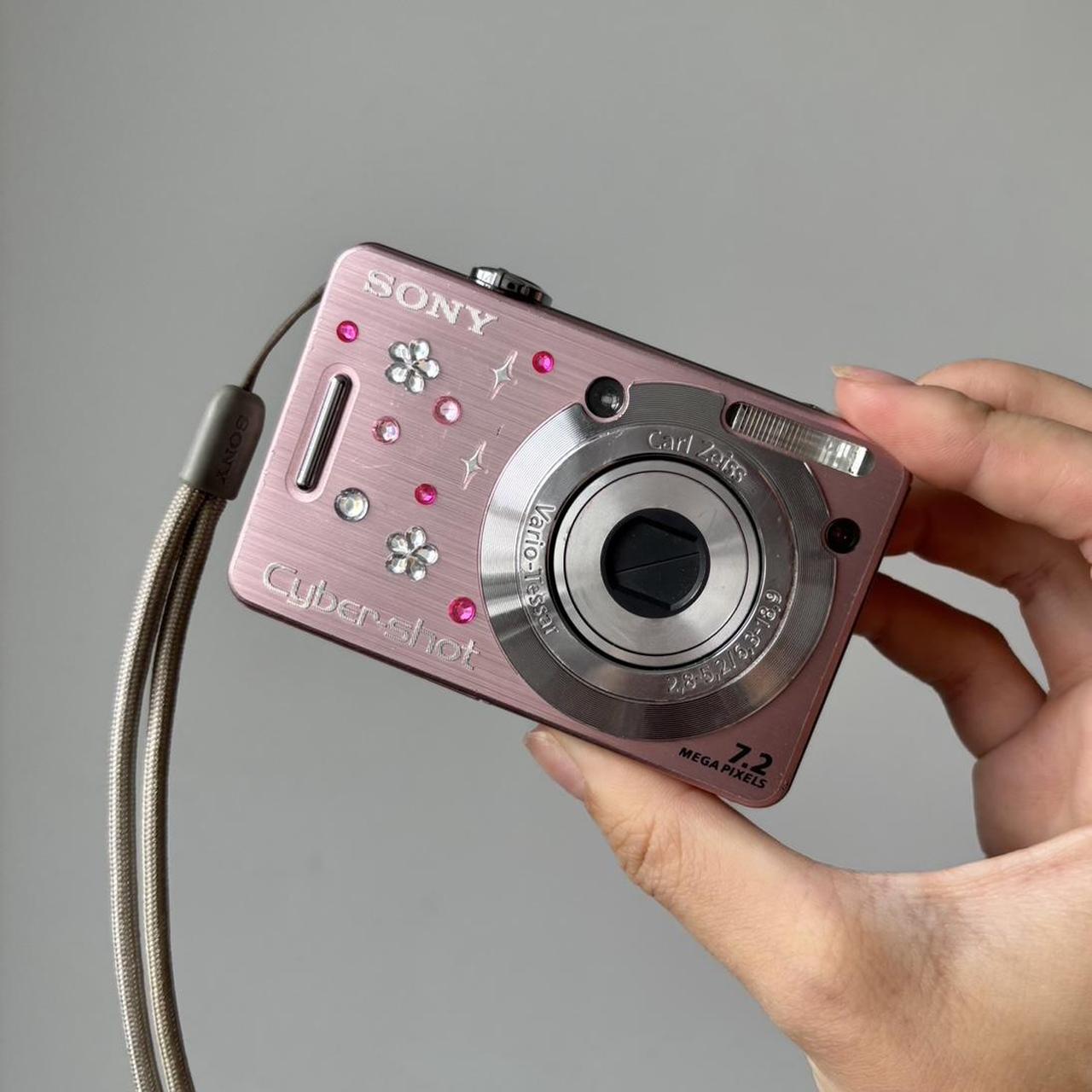 Used Digital Camera | Sony Cybershot Digital Camera in pink 🎀 DSC-W55 7.2MP | Complete Set