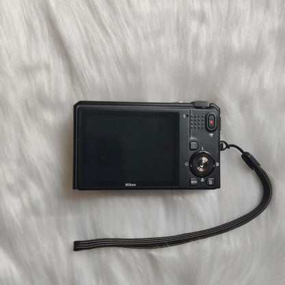 Used Digital Camera | Silver Nikon COOLPIX S9050 Digital Camera | Complete Set