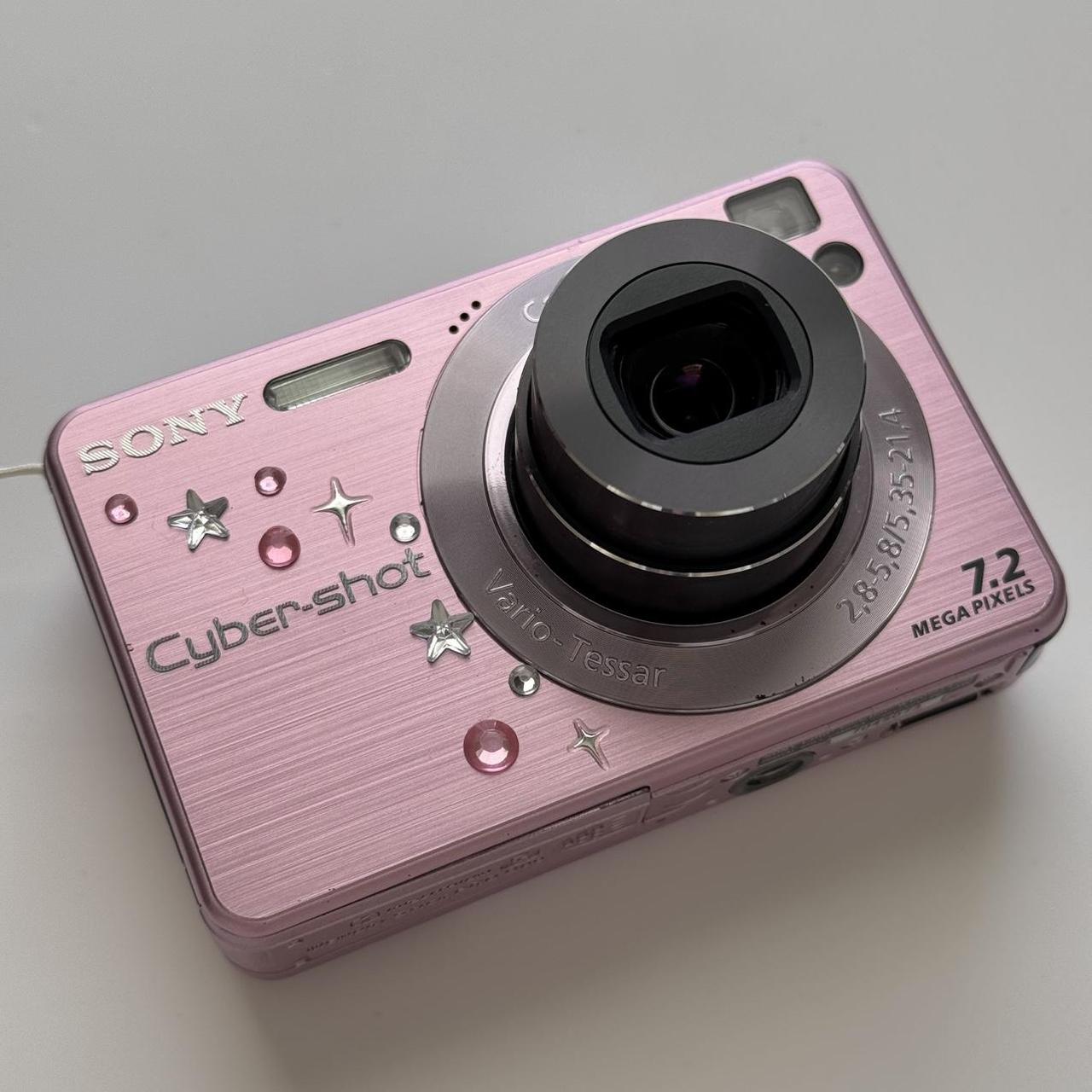 Used Digital Camera | Sony Cybershot W120 Digital Camera 🍥🎀 Pastel Pink Digicam | Complete Set